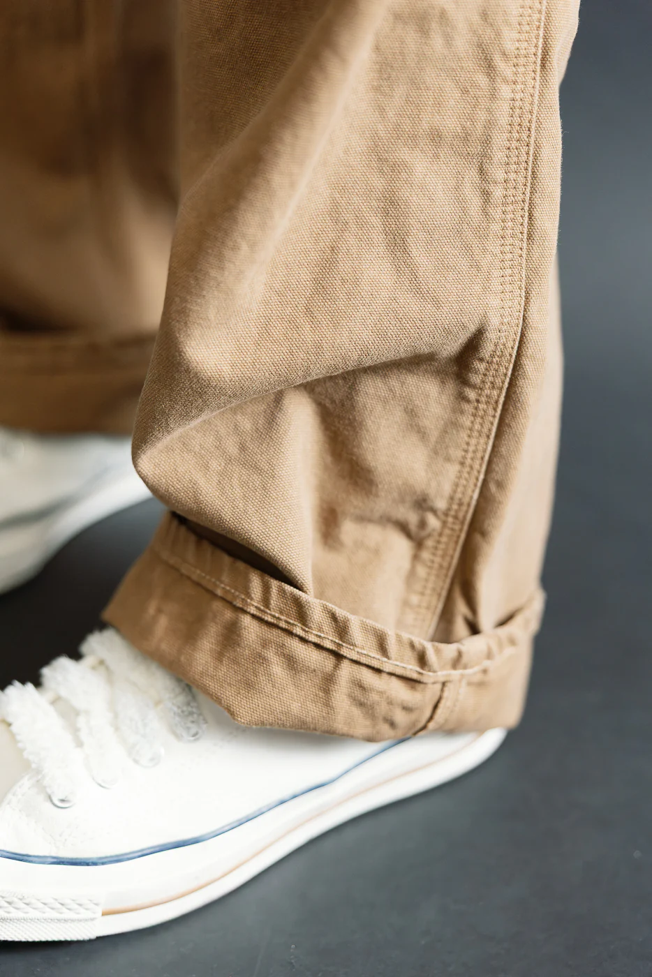 01-5328-53S - Dad's Fit Painter's Pants Canvas - Brown - Image 21