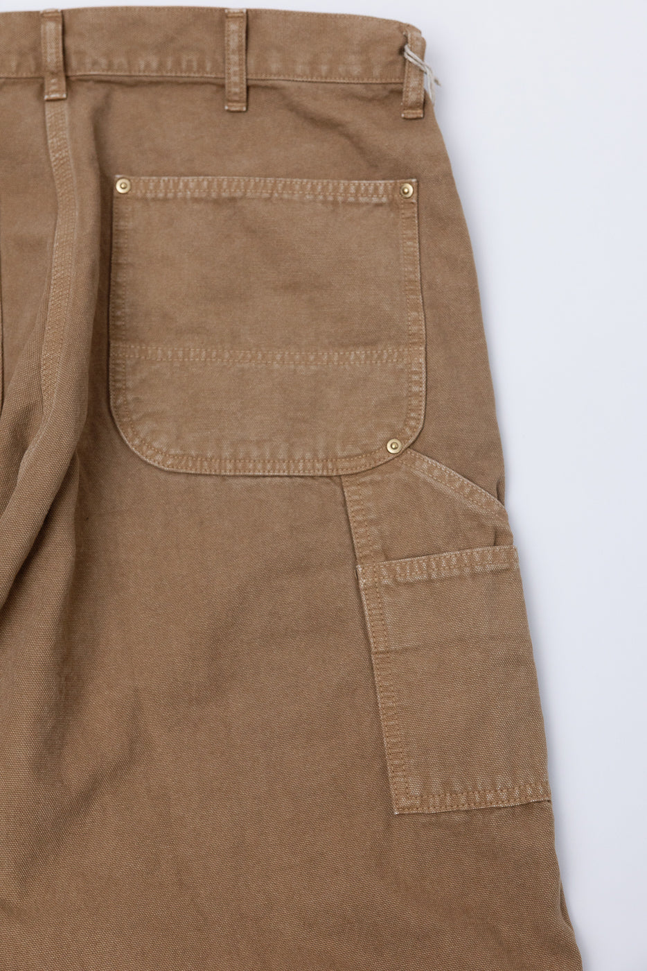 01-5328-53S - Dad's Fit Painter's Pants Canvas - Brown - Image 5