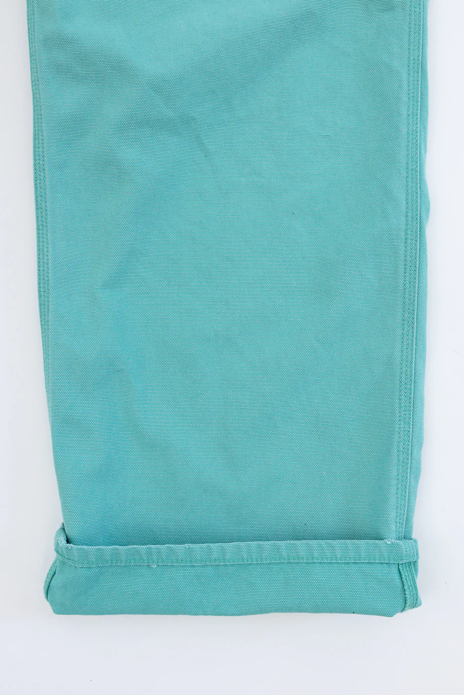 01-5328-39SK - Dad's Fit Painter's Pants Canvas - Turquoise - Image 5