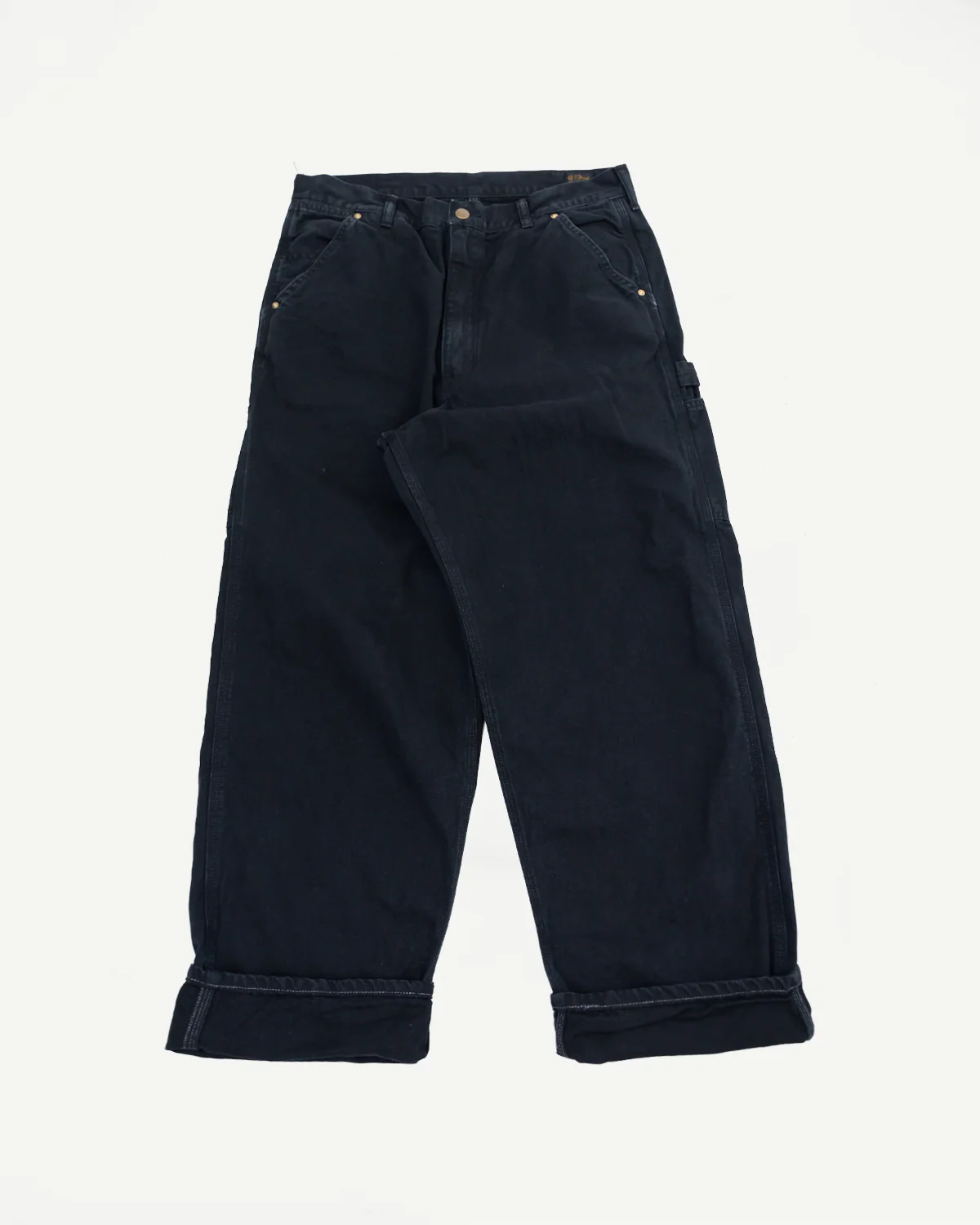 01-5328-61S - Dad's Fit Painter's Pants Canvas - Black