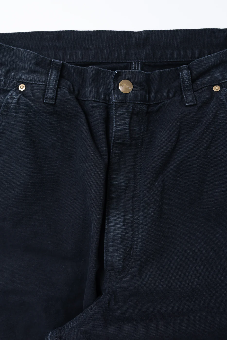 01-5328-61S - Dad's Fit Painter's Pants Canvas - Black - Image 3