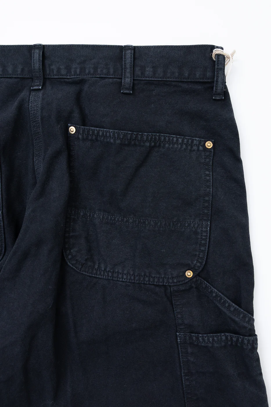 01-5328-61S - Dad's Fit Painter's Pants Canvas - Black - Image 6