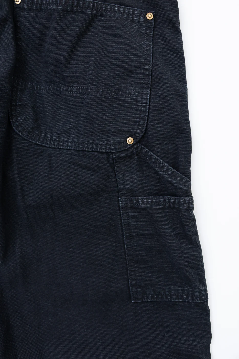 01-5328-61S - Dad's Fit Painter's Pants Canvas - Black - Image 7