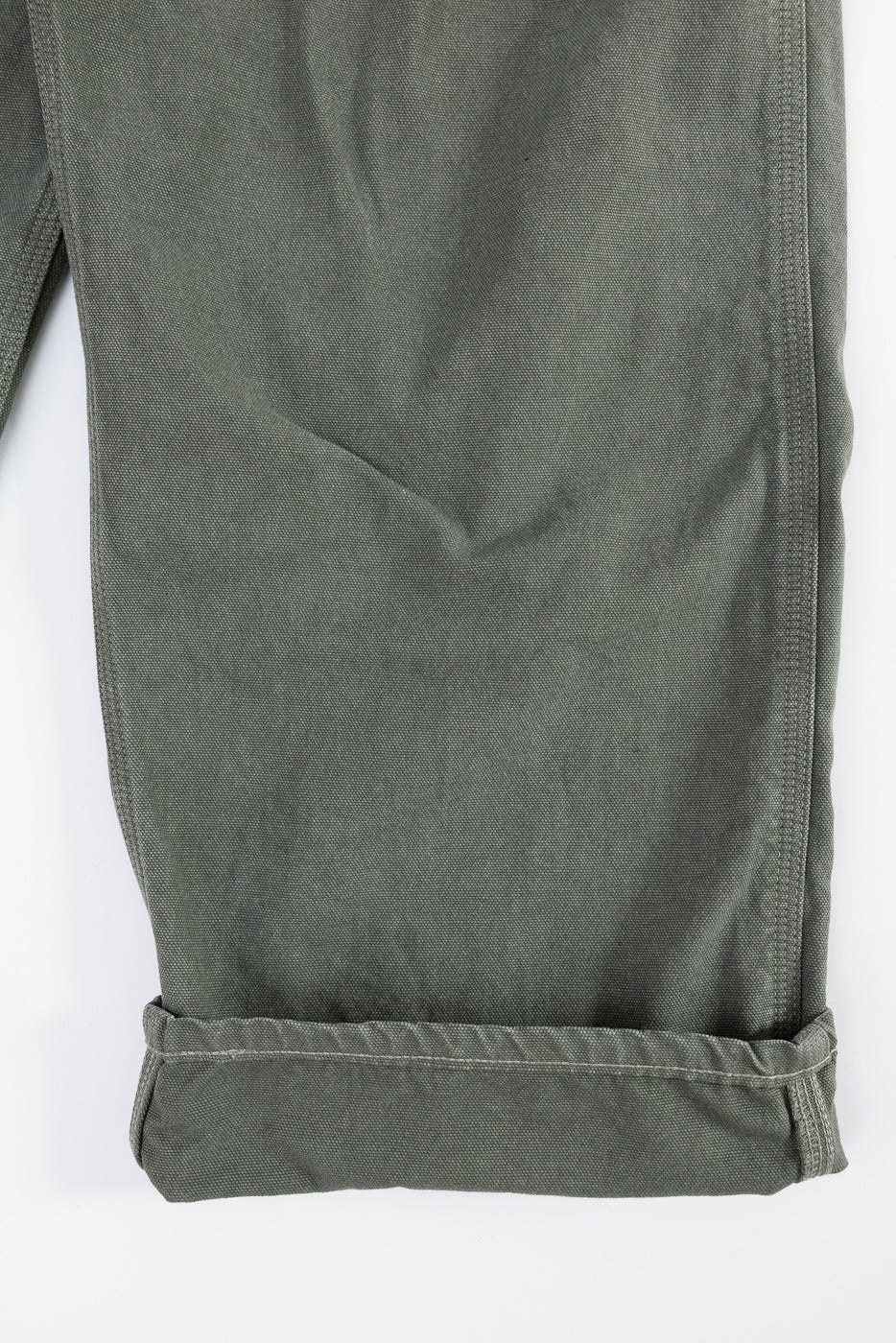01-5328-76 - Dad's Fit Painter's Pants Canvas - Army Green - Image 4