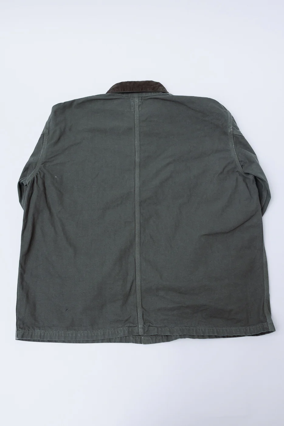 01-6034-76S - Relaxed Fit Coverall Jacket - Army Green - Image 4