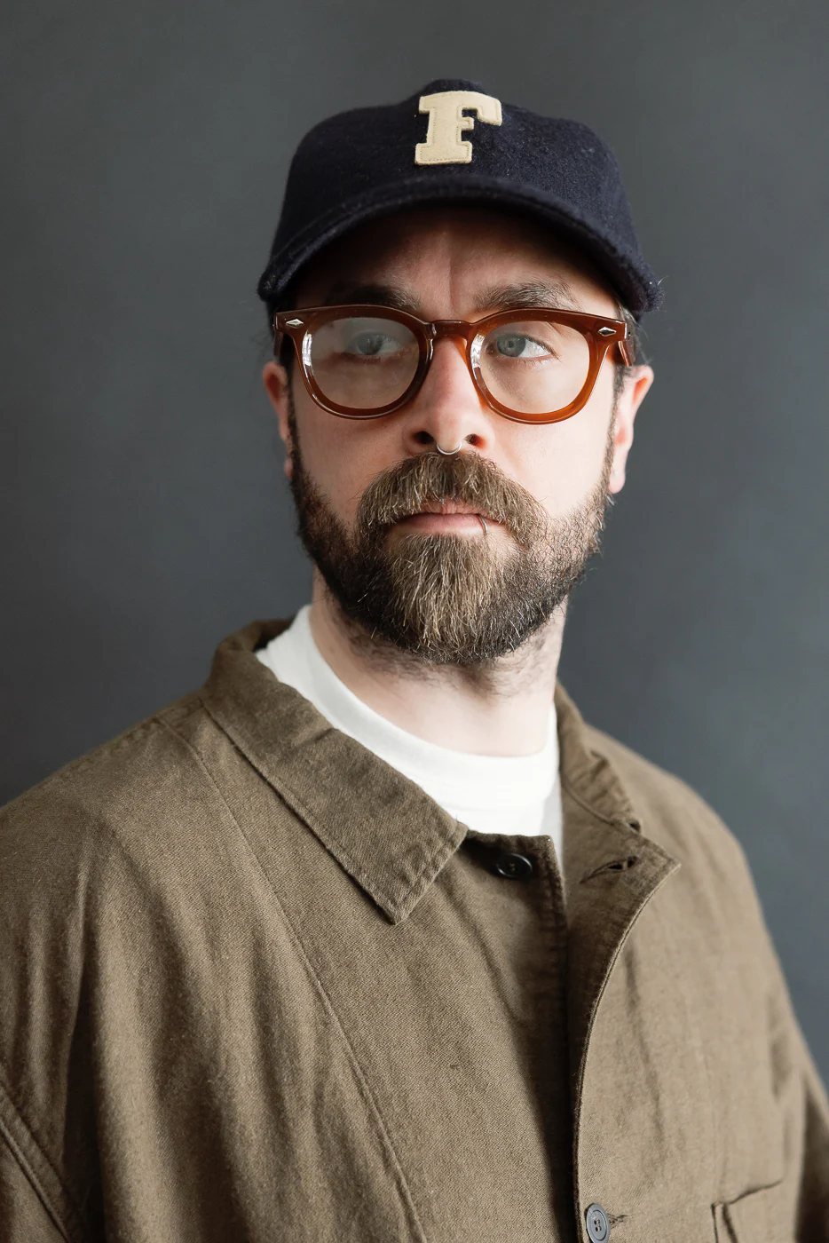 01-6061-52K - Moleskin Simple Work Jacket - Coffee Brown - Image 15