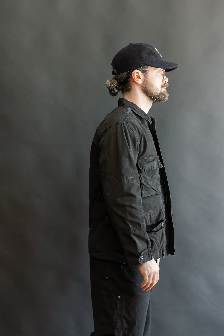 01-6110-61S - Ripstop BDU Jacket - Black Stone - Image 13