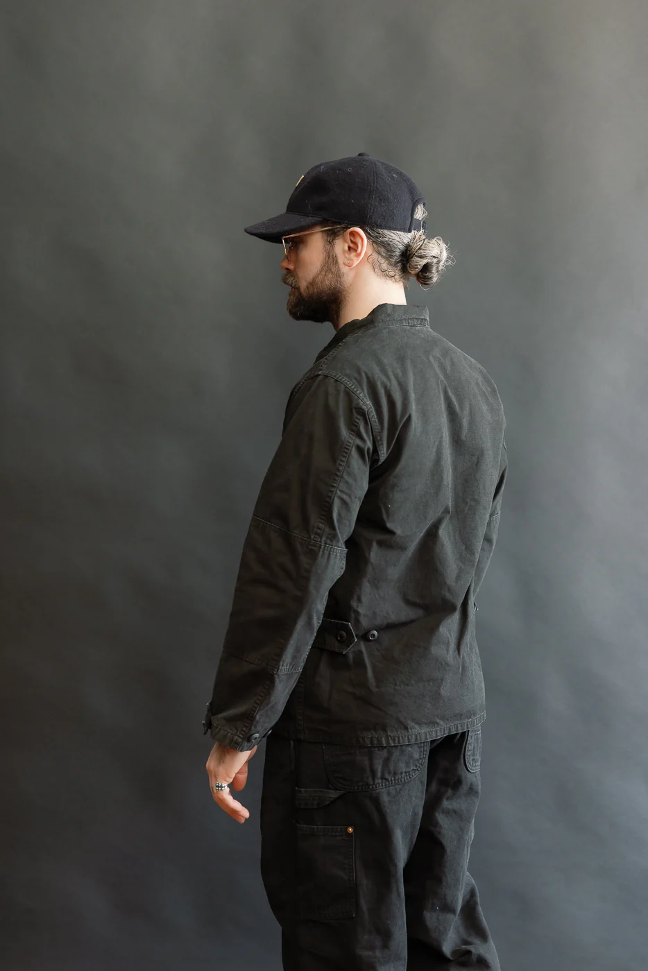 01-6110-61S - Ripstop BDU Jacket - Black Stone - Image 15