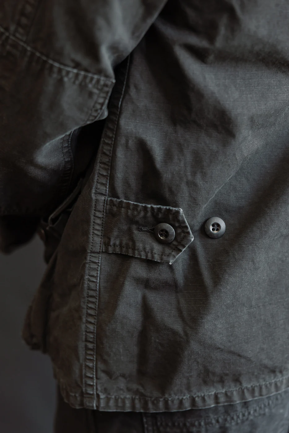 01-6110-61S - Ripstop BDU Jacket - Black Stone - Image 23