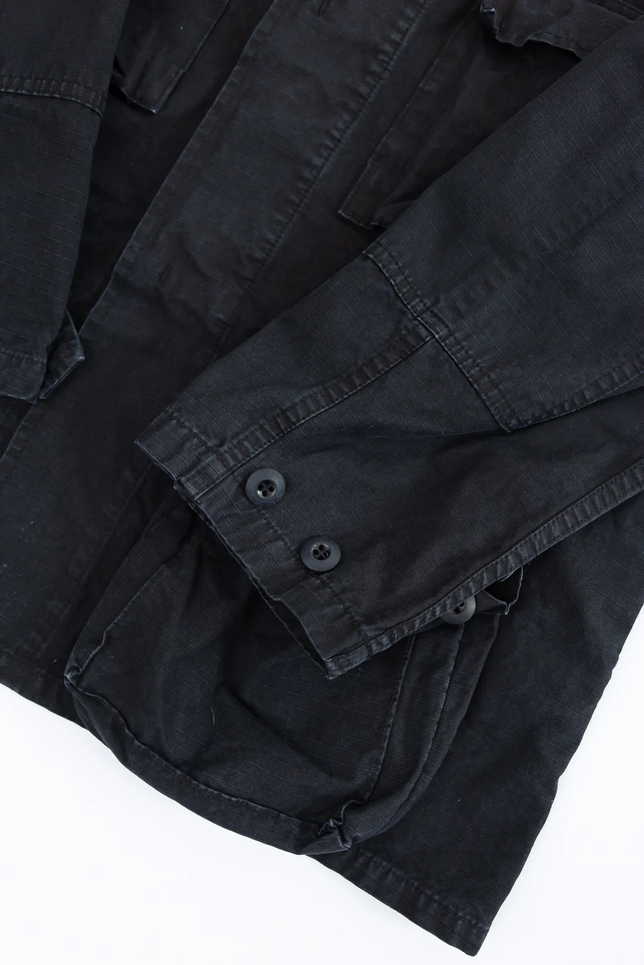 01-6110-61S - Ripstop BDU Jacket - Black Stone - Image 5