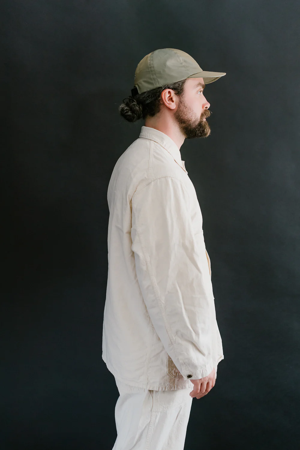 01-6120-66 - Utility Coverall Napped Twill - Ecru - Image 14
