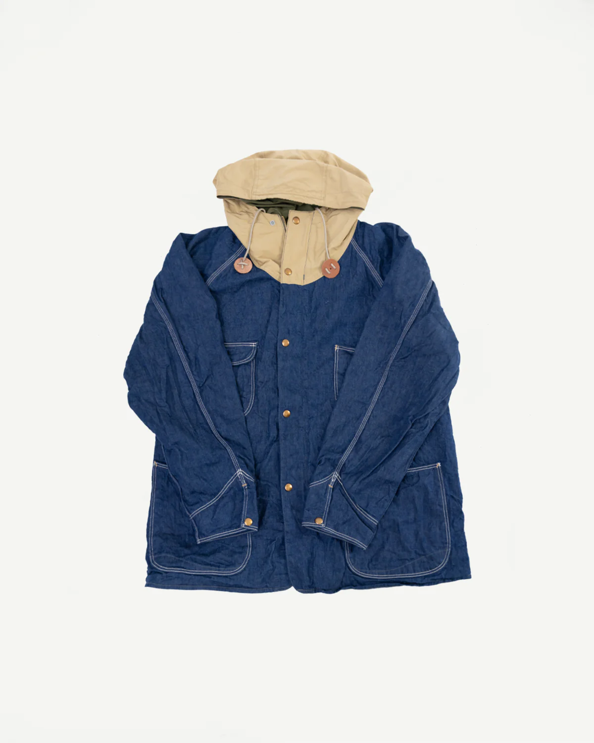 01-6143-81 - 60/40 Hooded Coverall - One Wash
