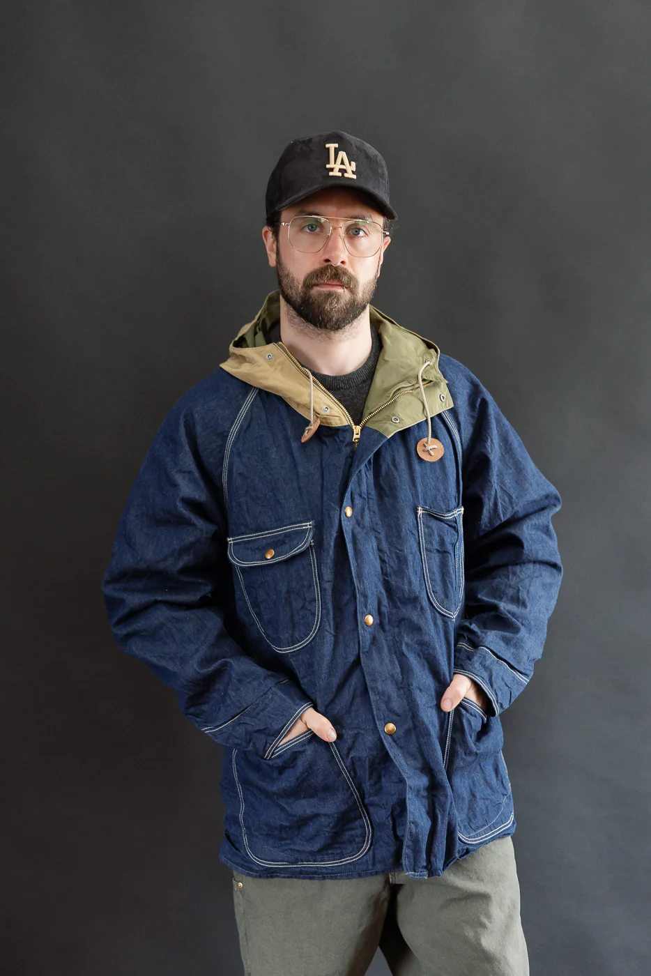 01-6143-81 - 60/40 Hooded Coverall - One Wash - Image 10