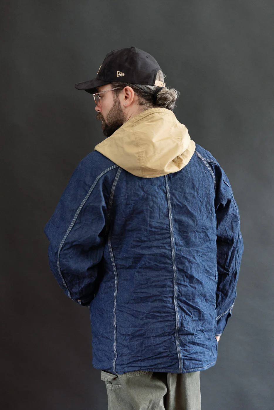 01-6143-81 - 60/40 Hooded Coverall - One Wash - Image 12