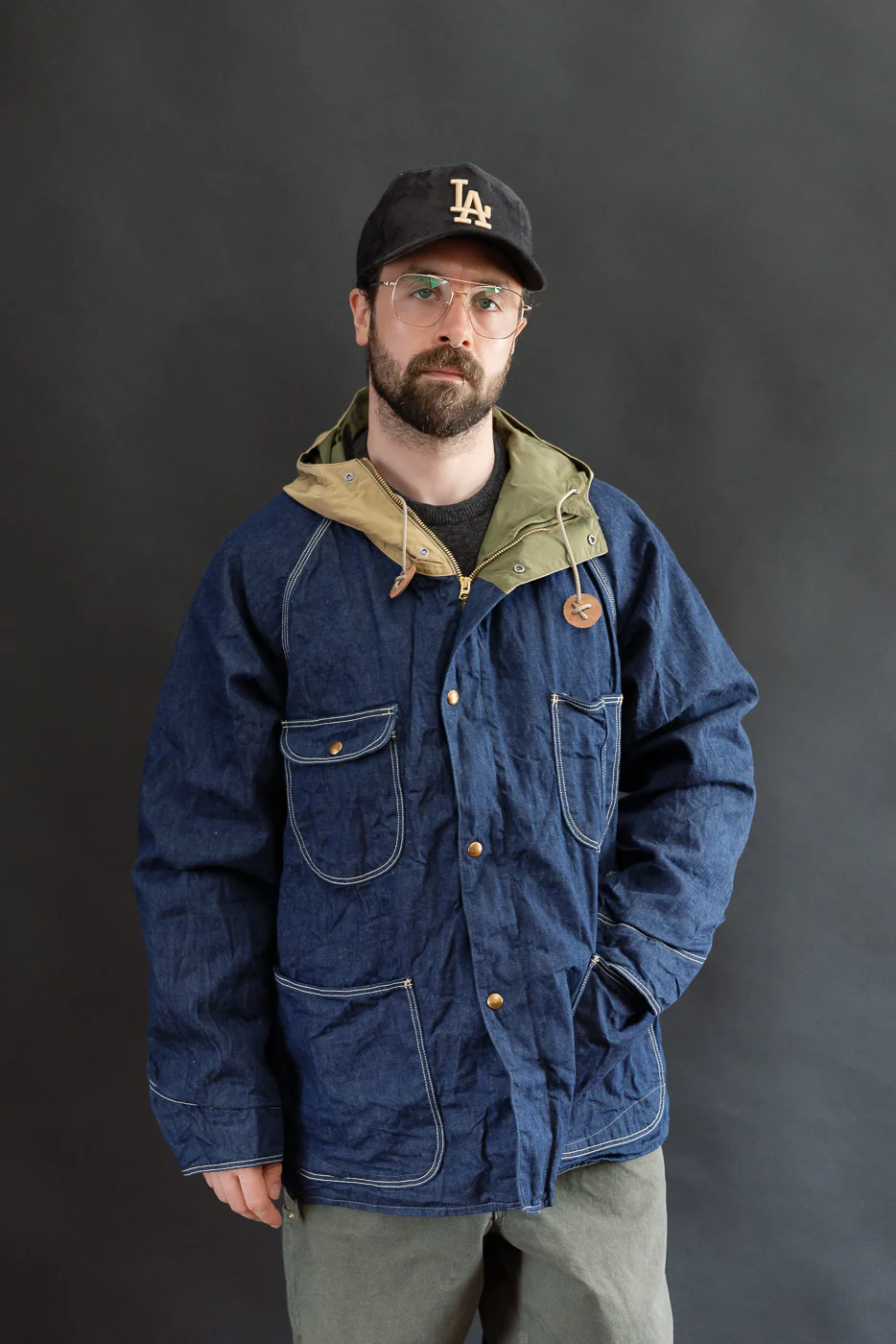 01-6143-81 - 60/40 Hooded Coverall - One Wash - Image 15