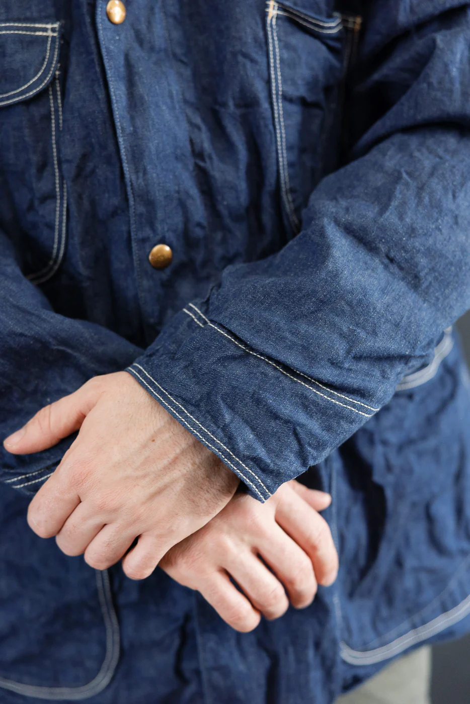 01-6143-81 - 60/40 Hooded Coverall - One Wash - Image 16