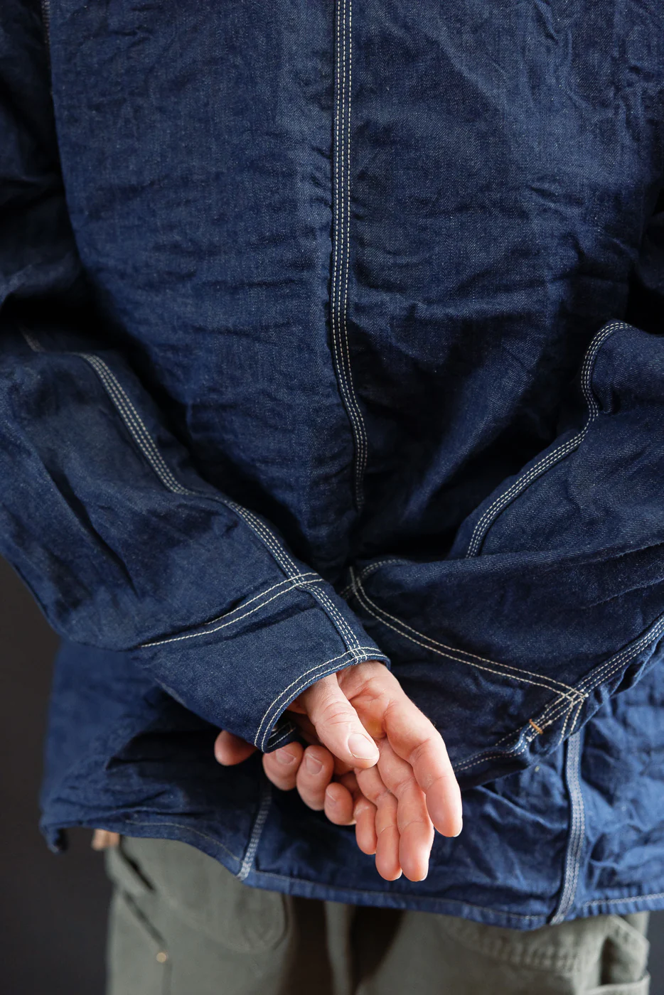 01-6143-81 - 60/40 Hooded Coverall - One Wash - Image 21