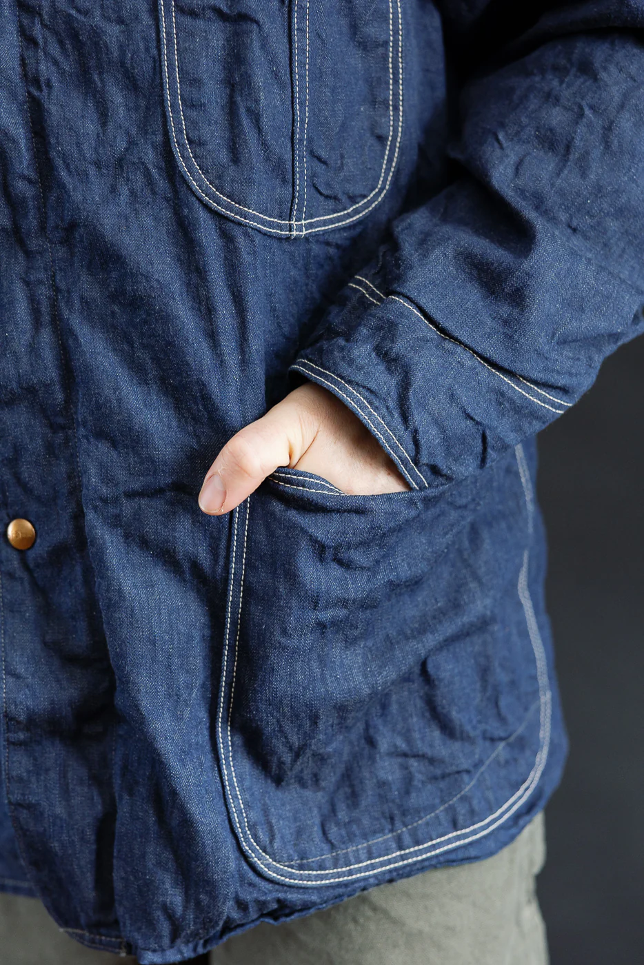 01-6143-81 - 60/40 Hooded Coverall - One Wash - Image 24