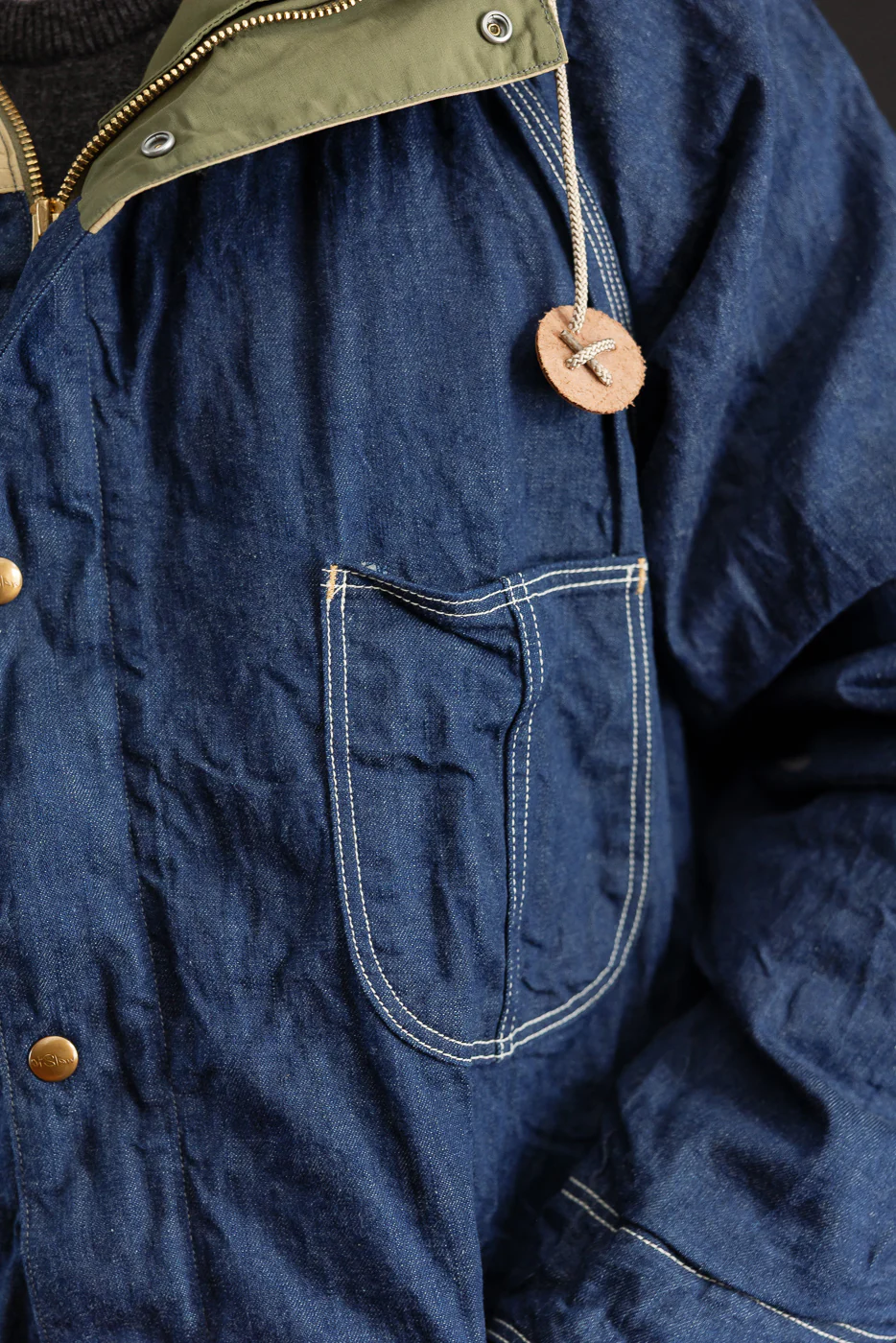 01-6143-81 - 60/40 Hooded Coverall - One Wash - Image 25