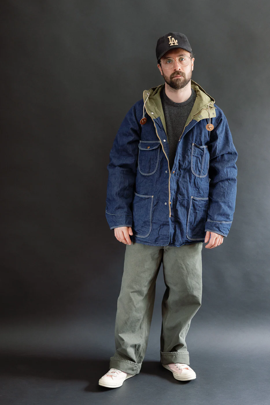01-6143-81 - 60/40 Hooded Coverall - One Wash - Image 6