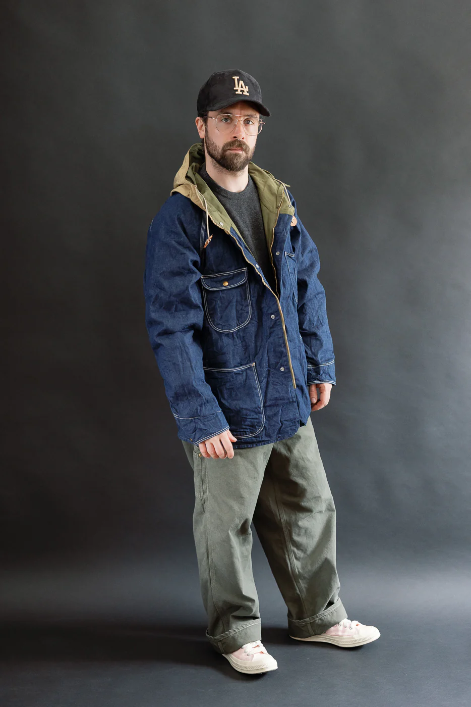 01-6143-81 - 60/40 Hooded Coverall - One Wash - Image 7