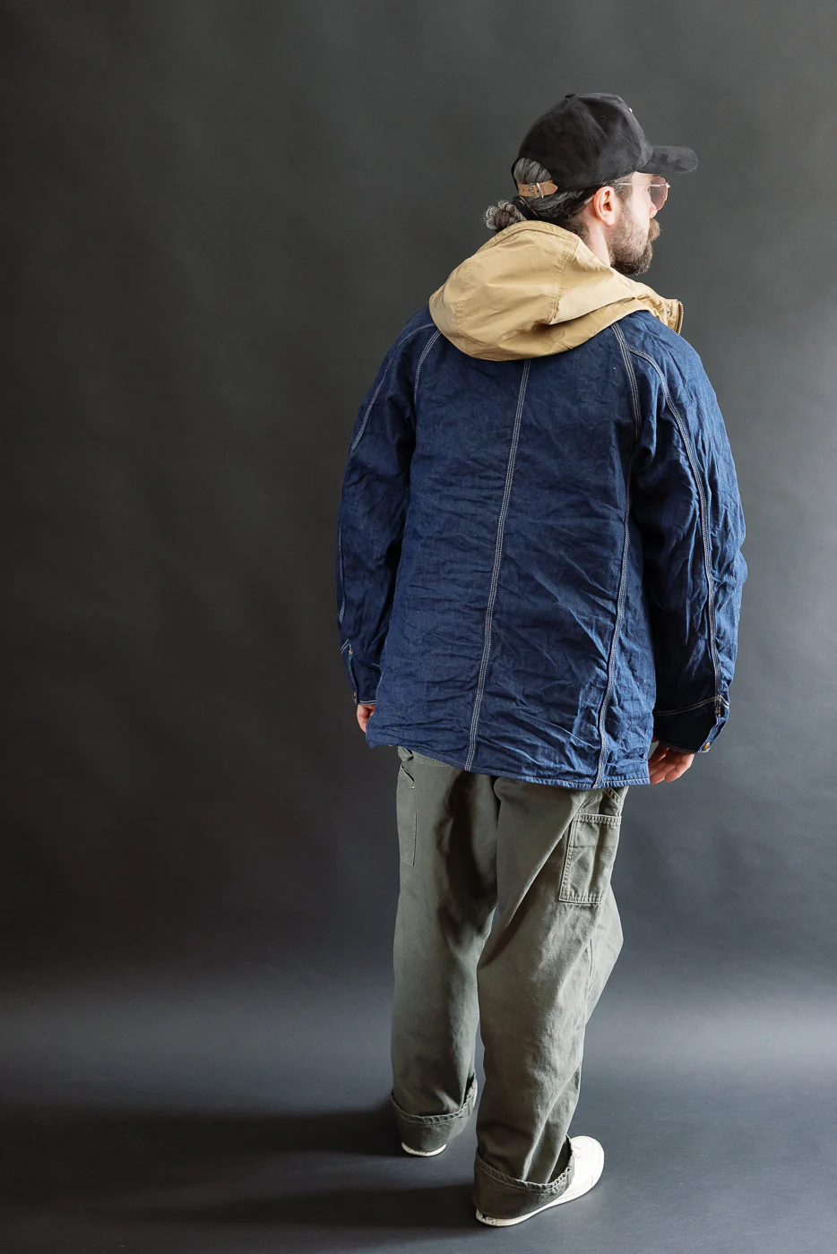 01-6143-81 - 60/40 Hooded Coverall - One Wash - Image 8