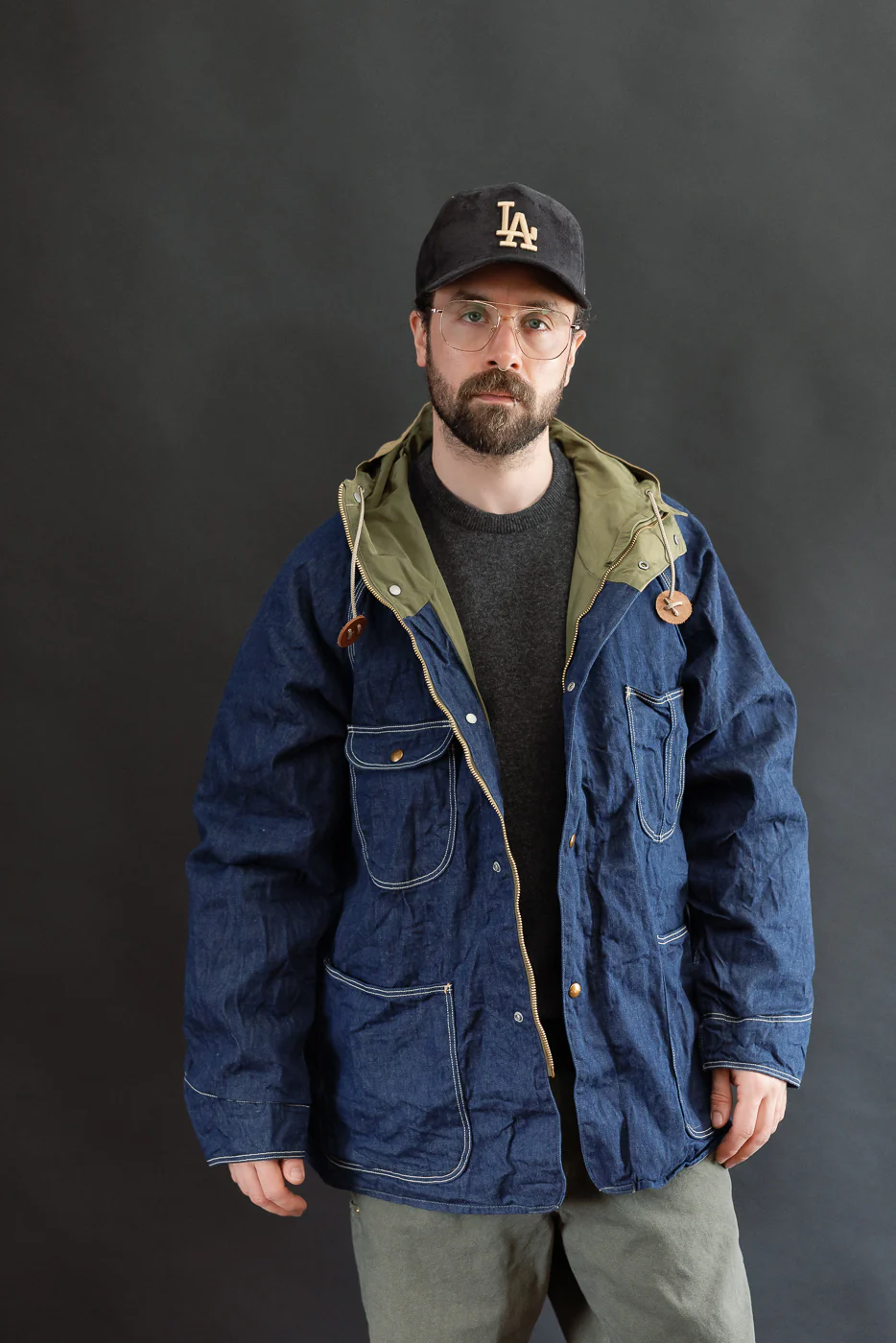 01-6143-81 - 60/40 Hooded Coverall - One Wash - Image 9