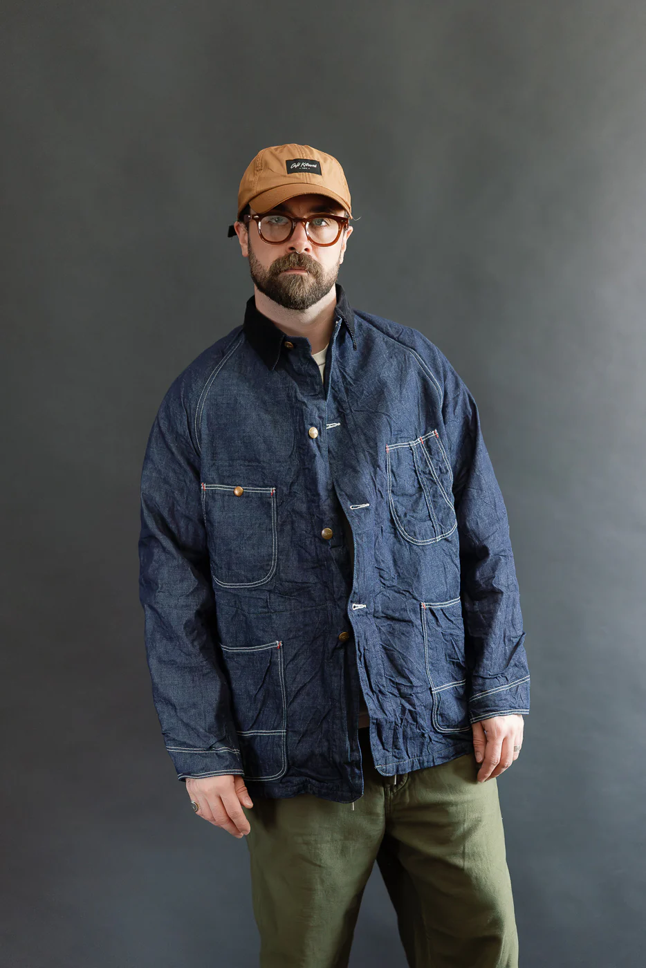01-6144-81 - Wool Liner Relax Fit Denim Coverall - One Wash - Image 10