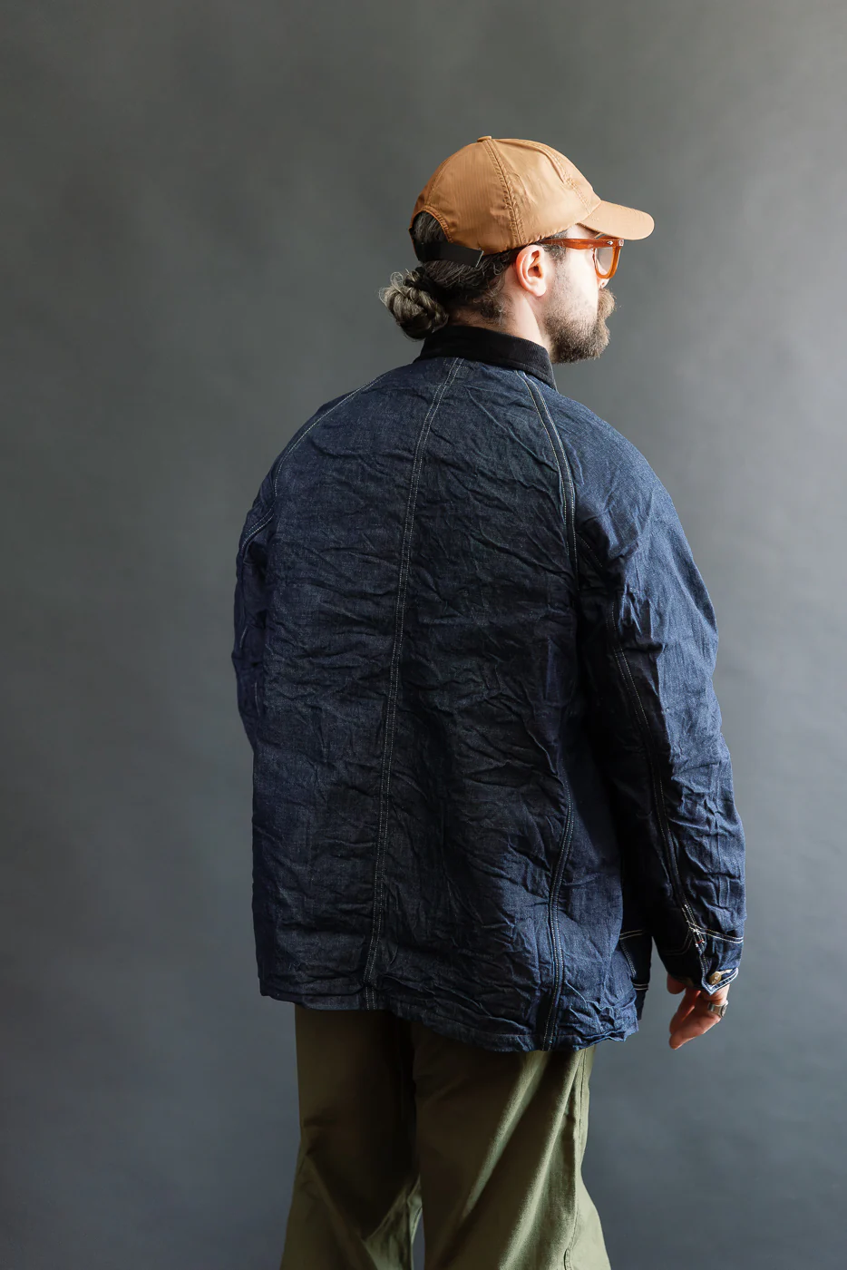 01-6144-81 - Wool Liner Relax Fit Denim Coverall - One Wash - Image 12
