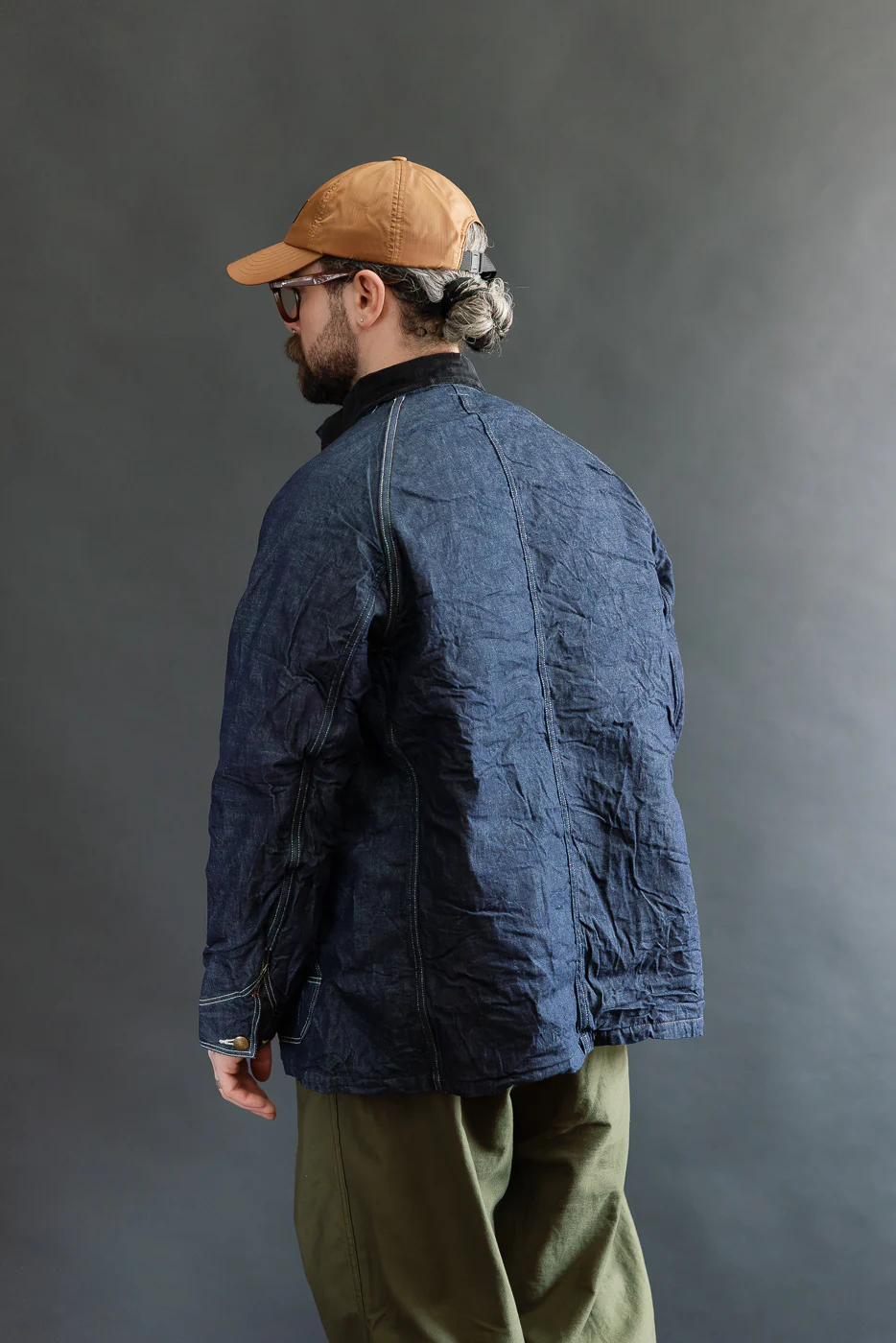 01-6144-81 - Wool Liner Relax Fit Denim Coverall - One Wash - Image 13