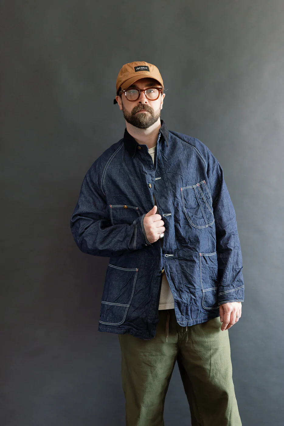 01-6144-81 - Wool Liner Relax Fit Denim Coverall - One Wash - Image 15