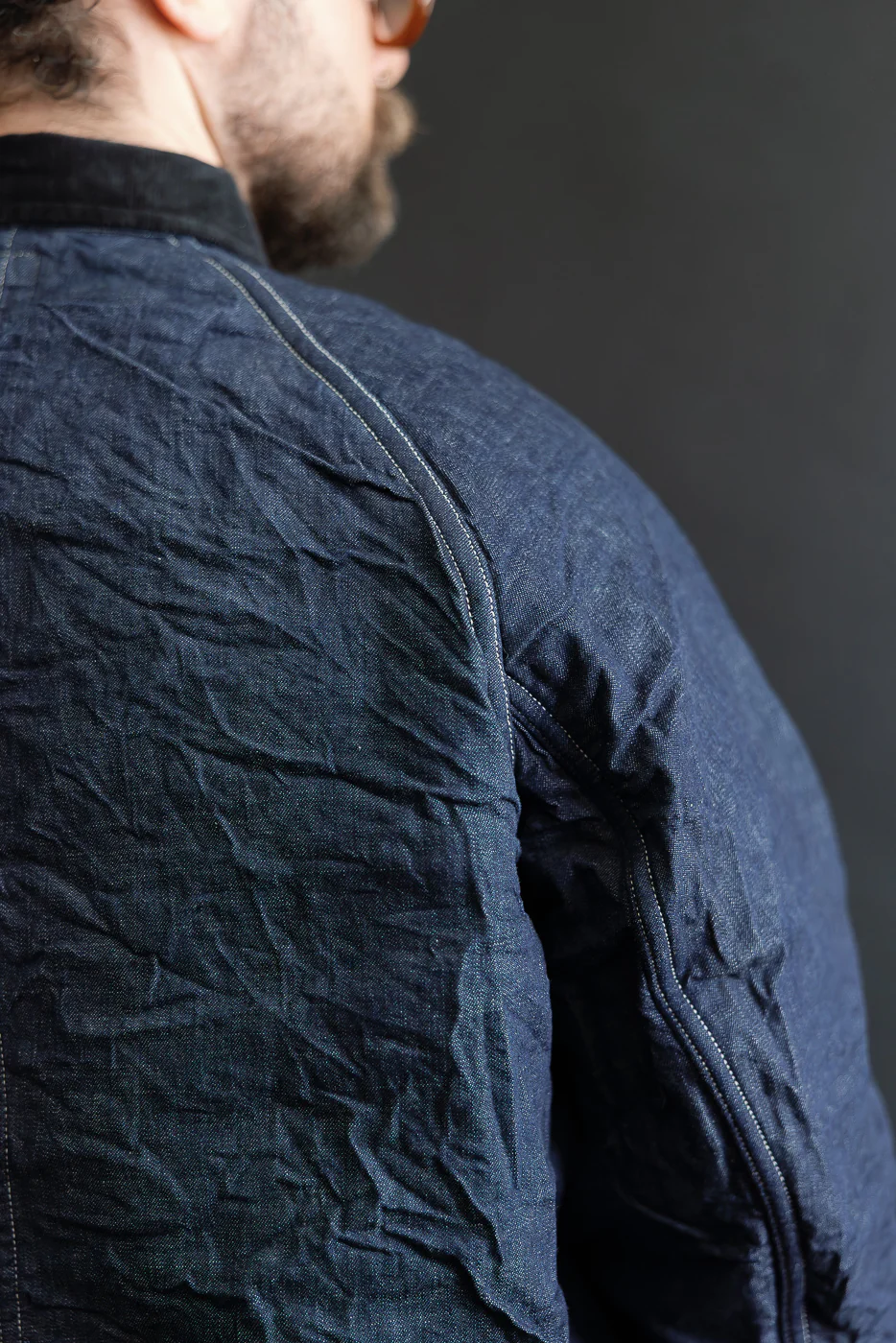01-6144-81 - Wool Liner Relax Fit Denim Coverall - One Wash - Image 19