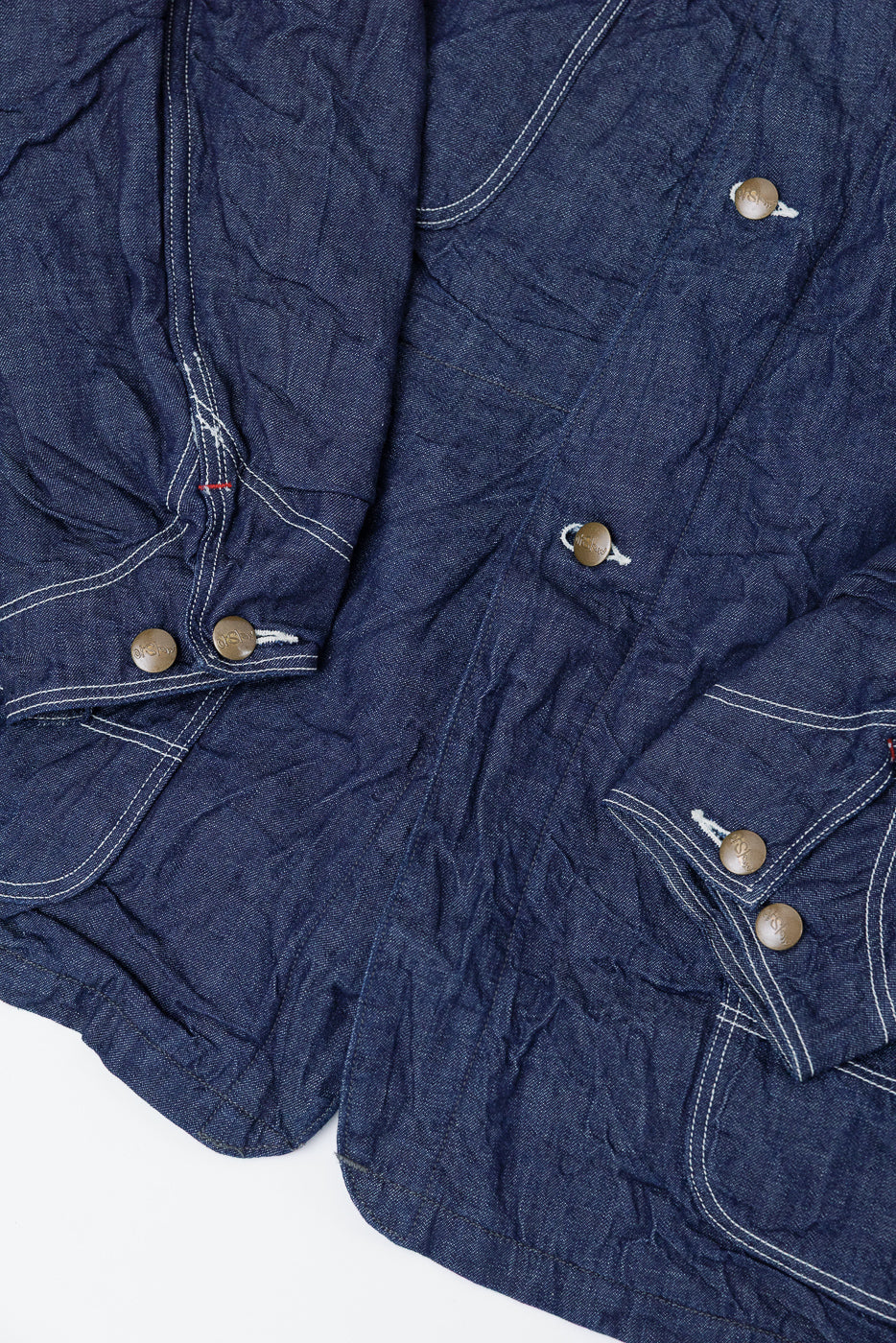01-6144-81 - Wool Liner Relax Fit Denim Coverall - One Wash - Image 5
