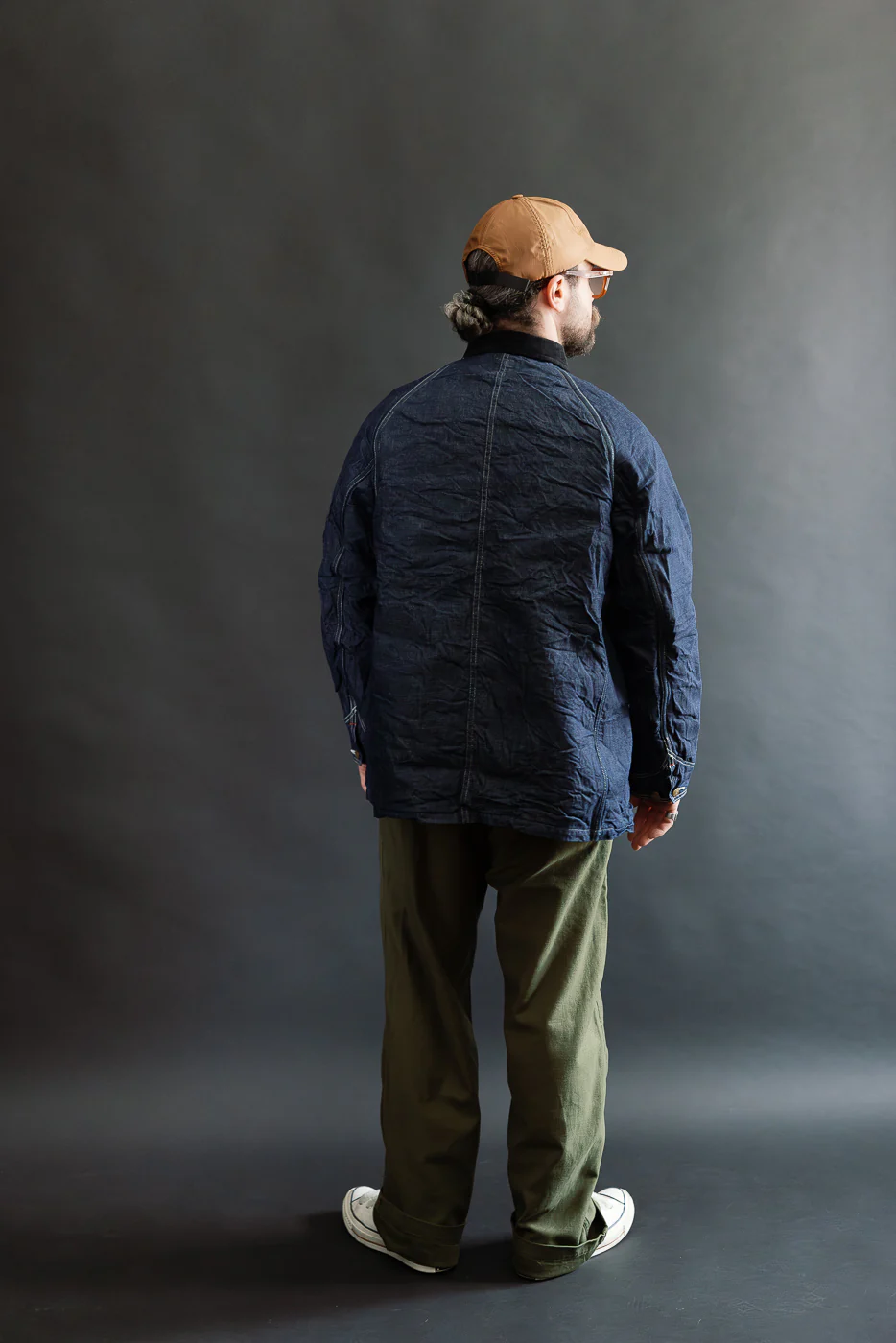 01-6144-81 - Wool Liner Relax Fit Denim Coverall - One Wash - Image 9