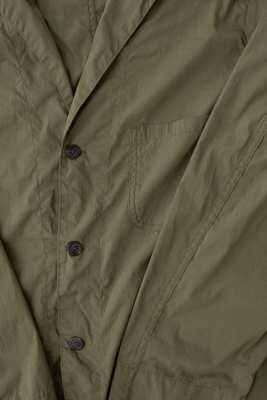01-6153-76 - Light Simple Work Jacket - Army Green - Image 3