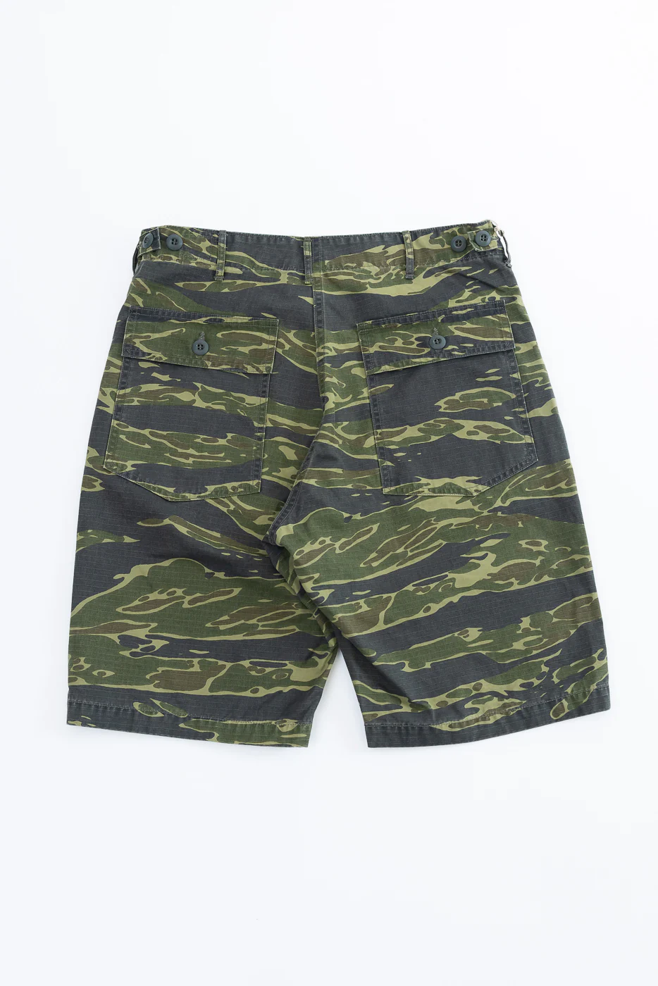 01-7002-TGC - Fatigue Ripstop Shorts - Tiger Camo - Image 6