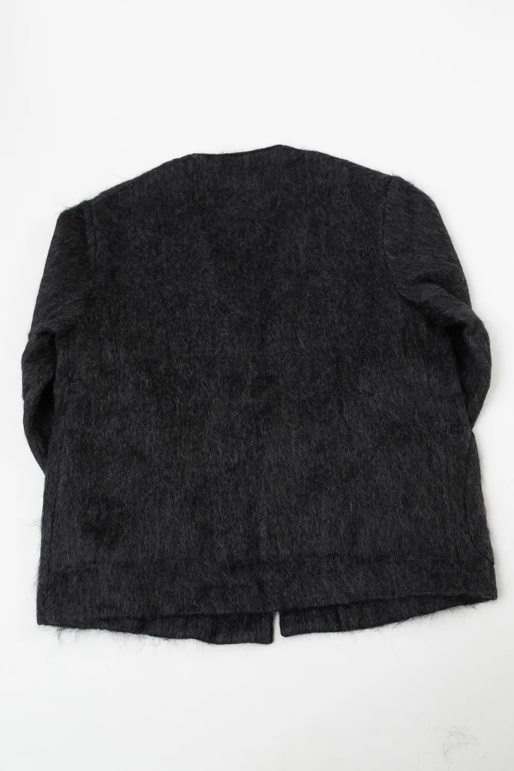 01-8037-50 - Mohair Cardigan - Charcoal Gray - Image 5