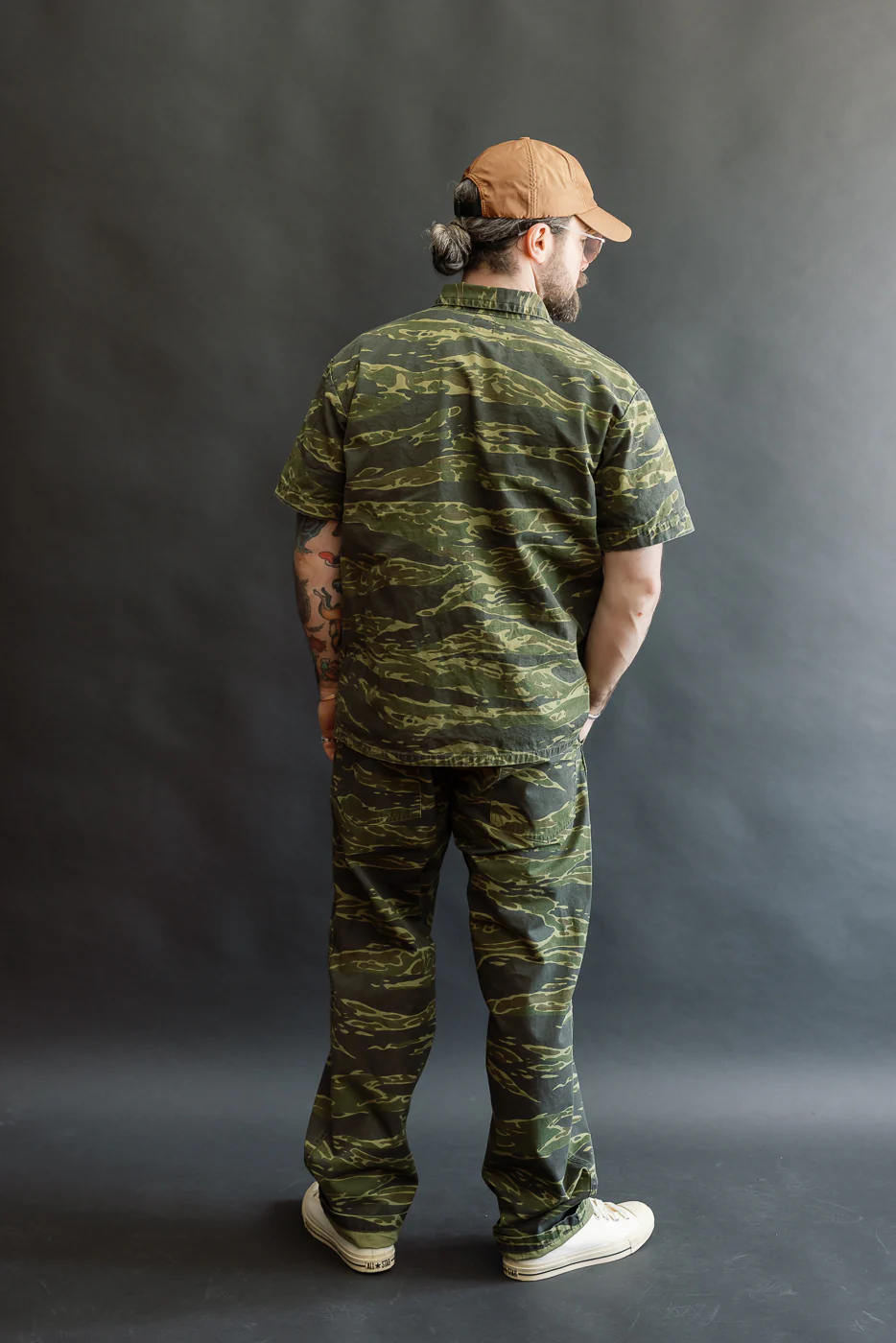 01-8046-TGC - Utility Short Sleeve Work Shirt Jacket - Tiger Camo - Image 9