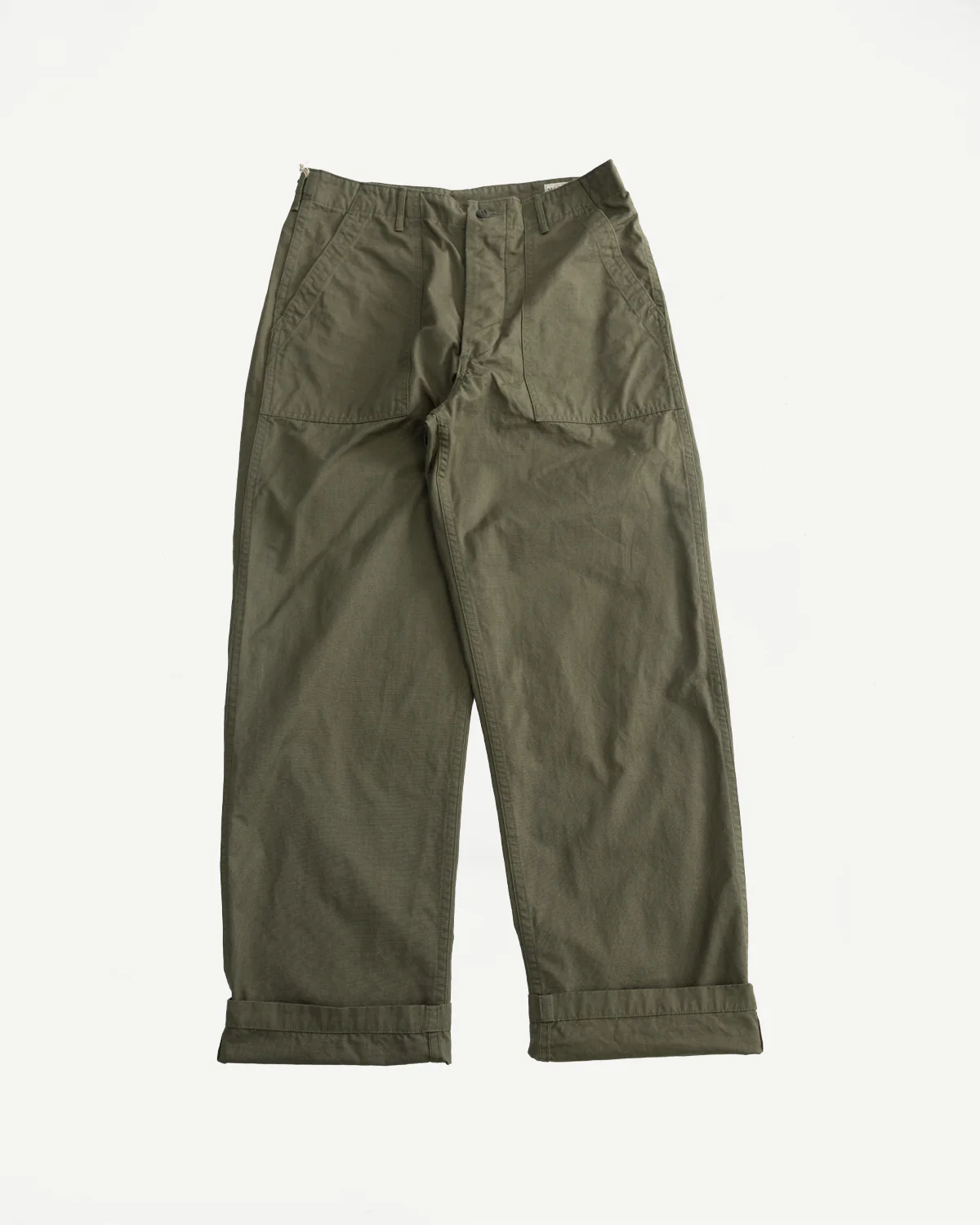 03-V5002-77K - Fatigue Pants Reverse Sateen - Vintage Fit - Dark Olive