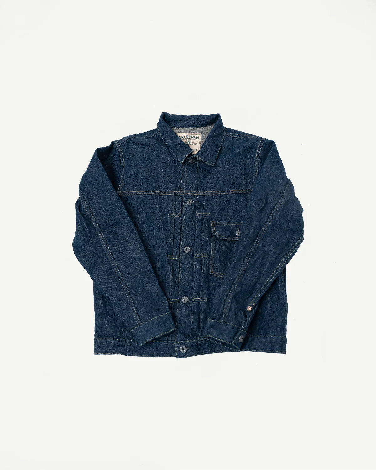 01507L-ISHIKAWADAI - 15oz Selvedge Denim Jacket - Type I