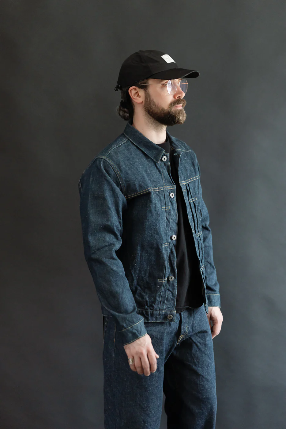 01507L-ISHIKAWADAI - 15oz Selvedge Denim Jacket - Type I - Image 11