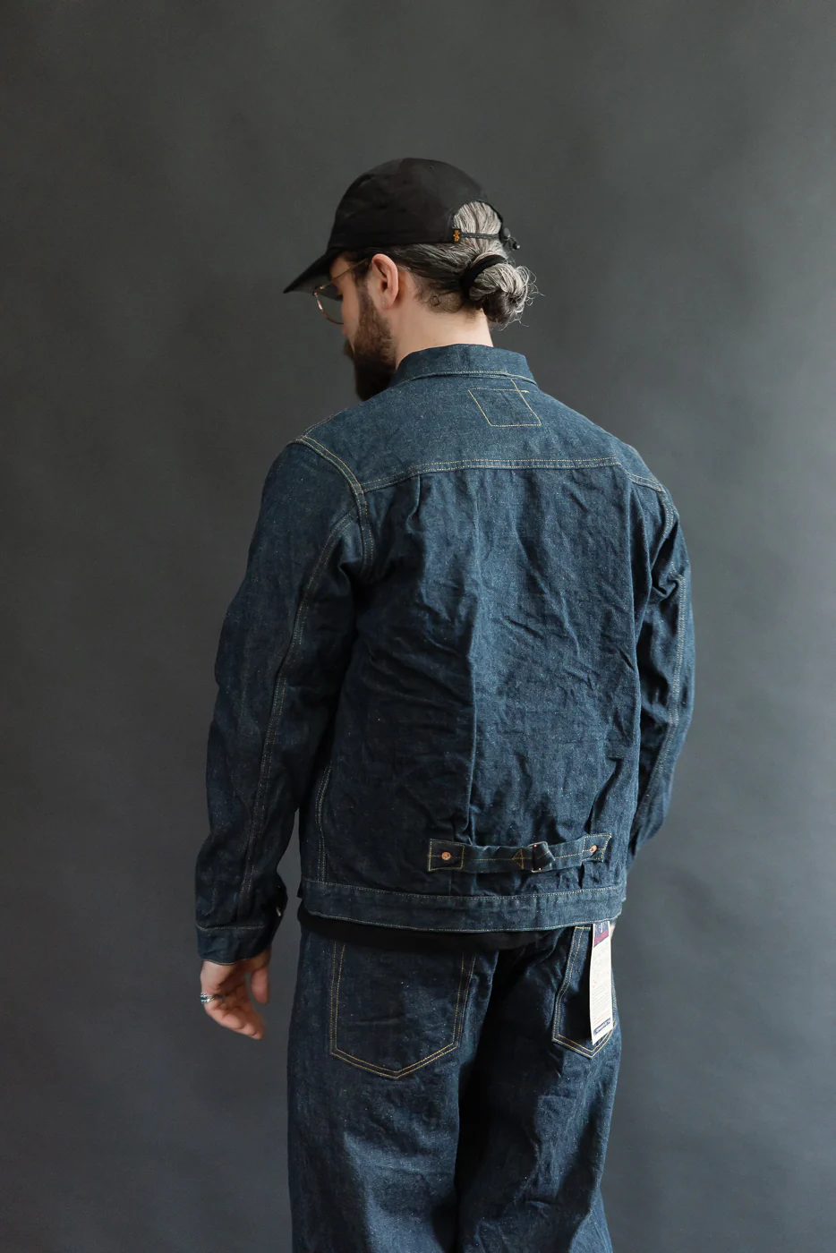 01507L-ISHIKAWADAI - 15oz Selvedge Denim Jacket - Type I - Image 14