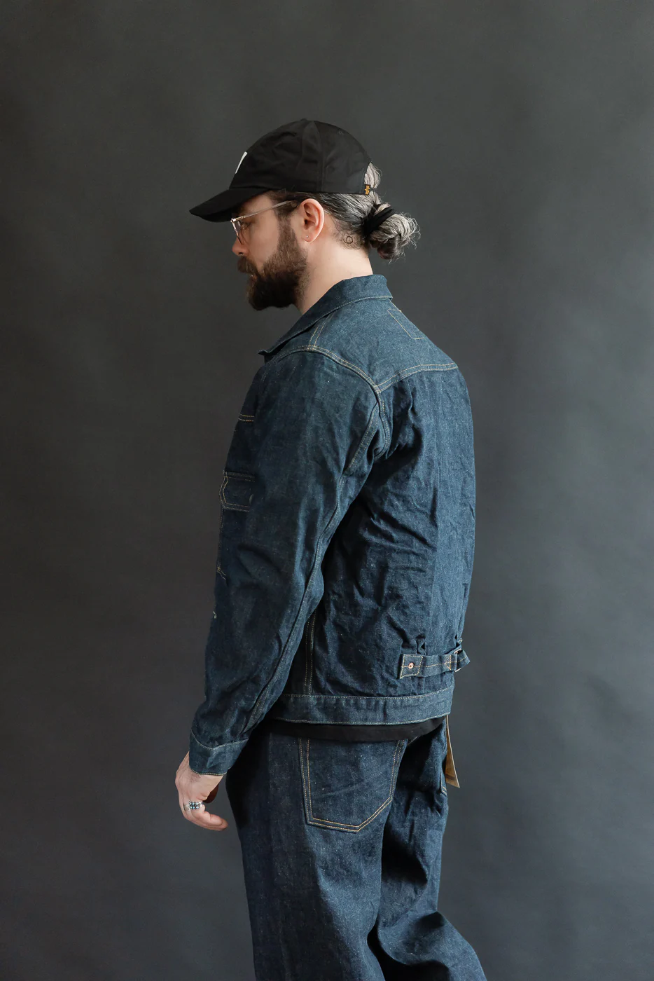 01507L-ISHIKAWADAI - 15oz Selvedge Denim Jacket - Type I - Image 15