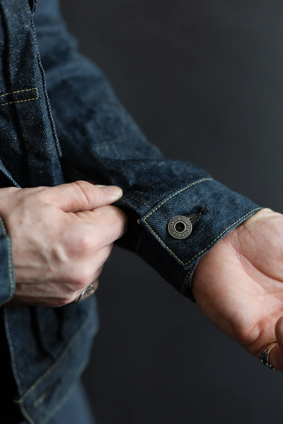 01507L-ISHIKAWADAI - 15oz Selvedge Denim Jacket - Type I - Image 19