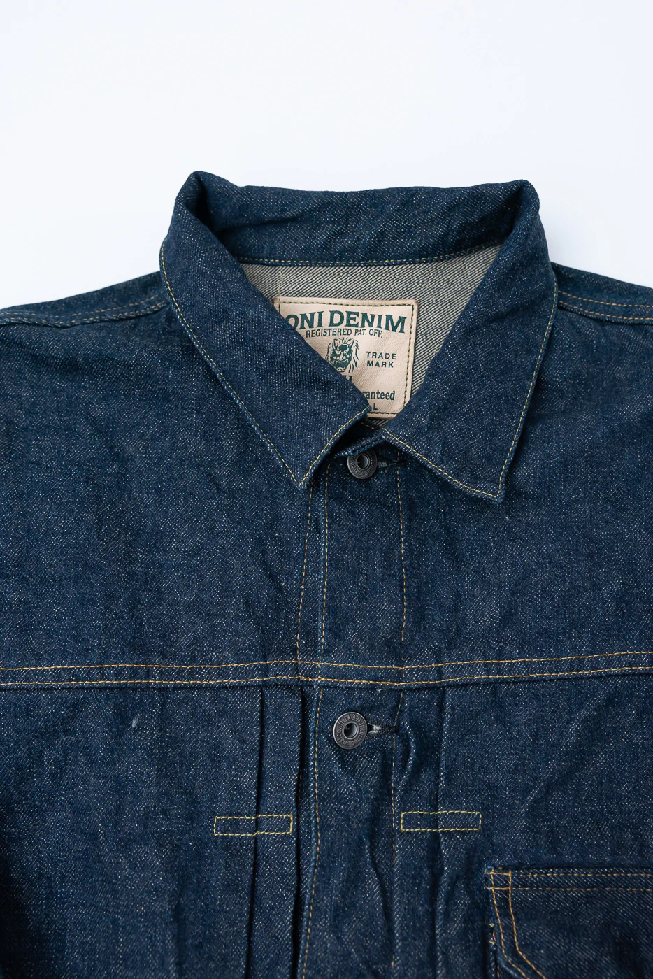 01507L-ISHIKAWADAI - 15oz Selvedge Denim Jacket - Type I - Image 2