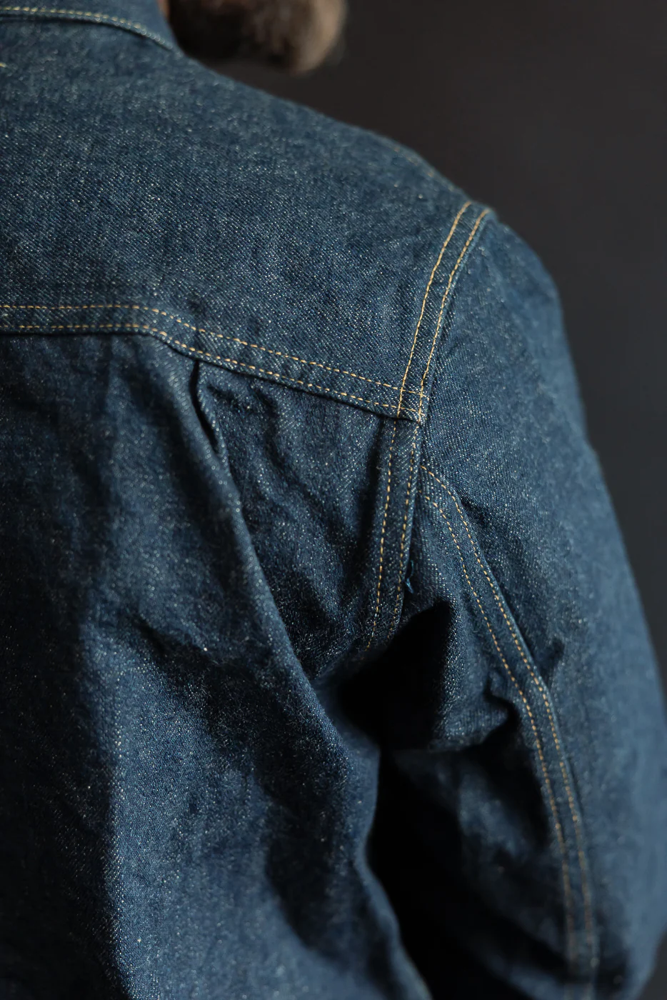 01507L-ISHIKAWADAI - 15oz Selvedge Denim Jacket - Type I - Image 21