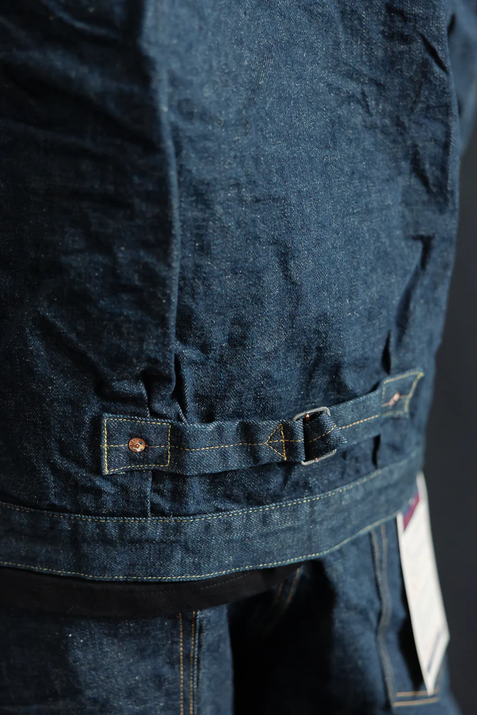 01507L-ISHIKAWADAI - 15oz Selvedge Denim Jacket - Type I - Image 22