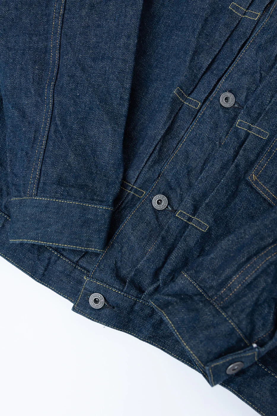 01507L-ISHIKAWADAI - 15oz Selvedge Denim Jacket - Type I - Image 4