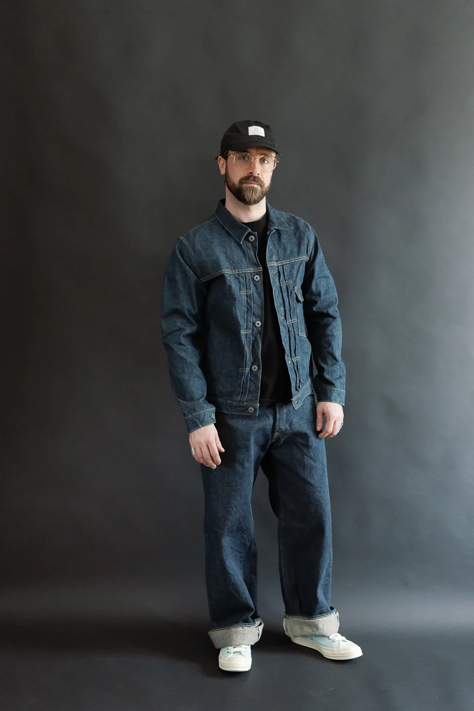 01507L-ISHIKAWADAI - 15oz Selvedge Denim Jacket - Type I - Image 7