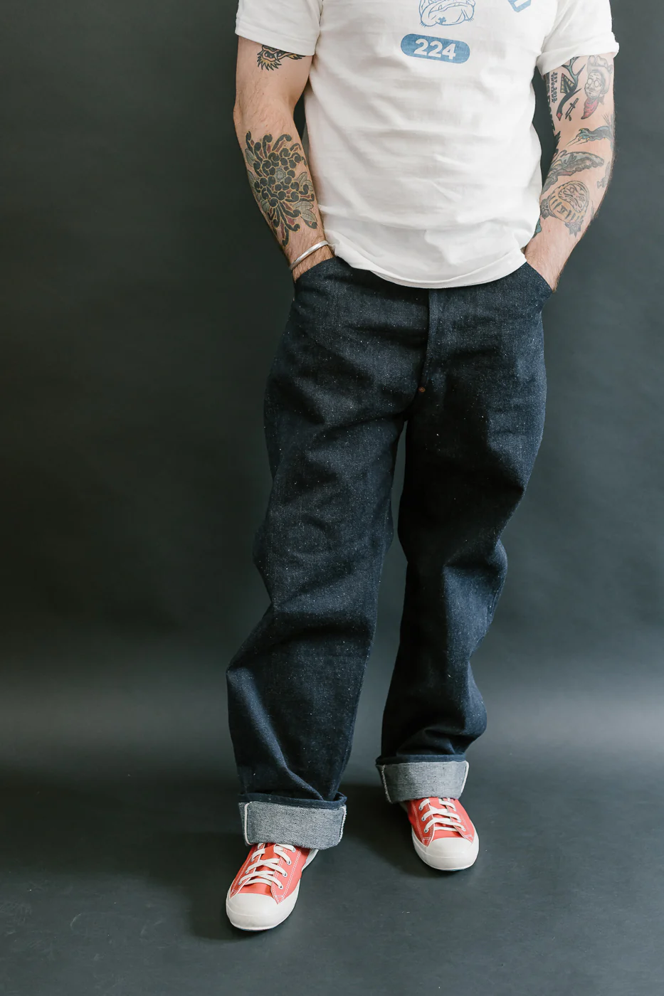 01JP Low Sneaker - Red - Image 6